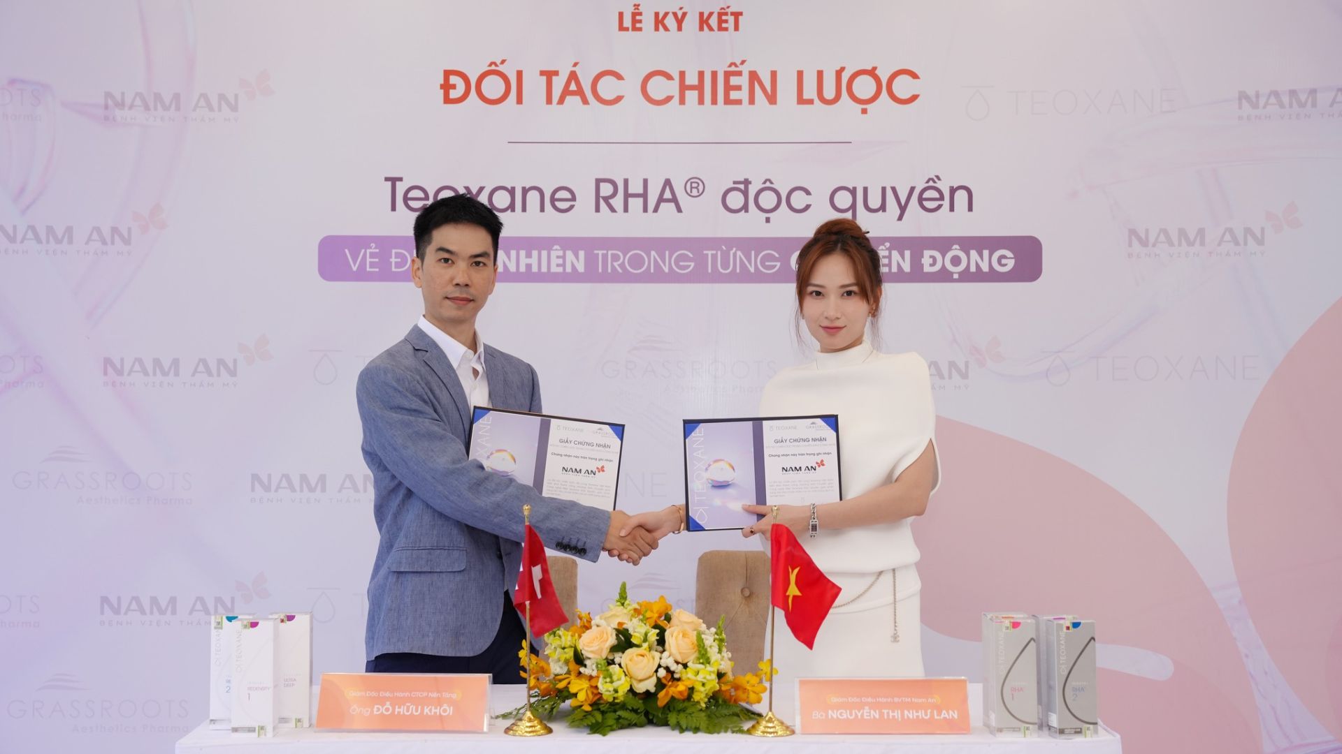 Ký Kết Đối Tác Chiến Lược Giữa Nam An & Teoxane RHA (2)